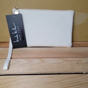 Nicole Miller White Wristlet Bag - NWT